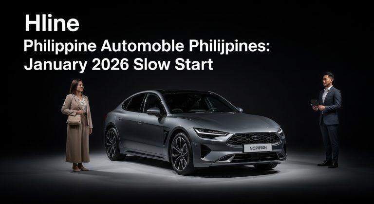 Data-driven analysis of Philippine automotive market trends in January 2026.