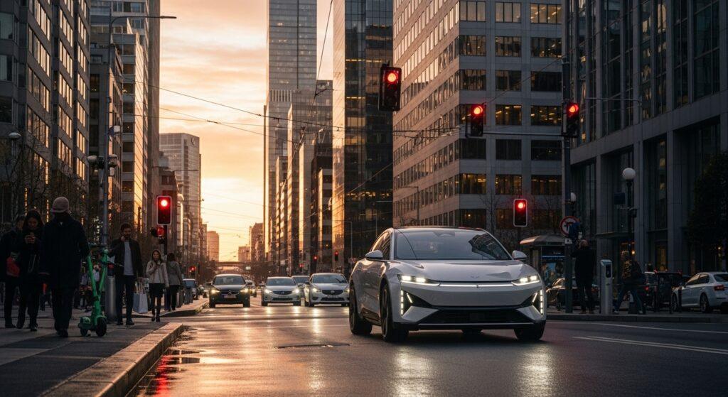 electric vehicle city driving urban