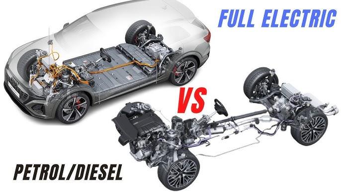 EV vs gasoline engine comparison driving performance