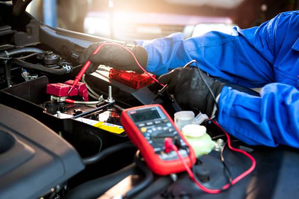 electric car maintenance service check inspection
